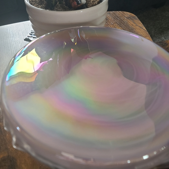 Irridescent pink decor stand - Picture 3 of 7